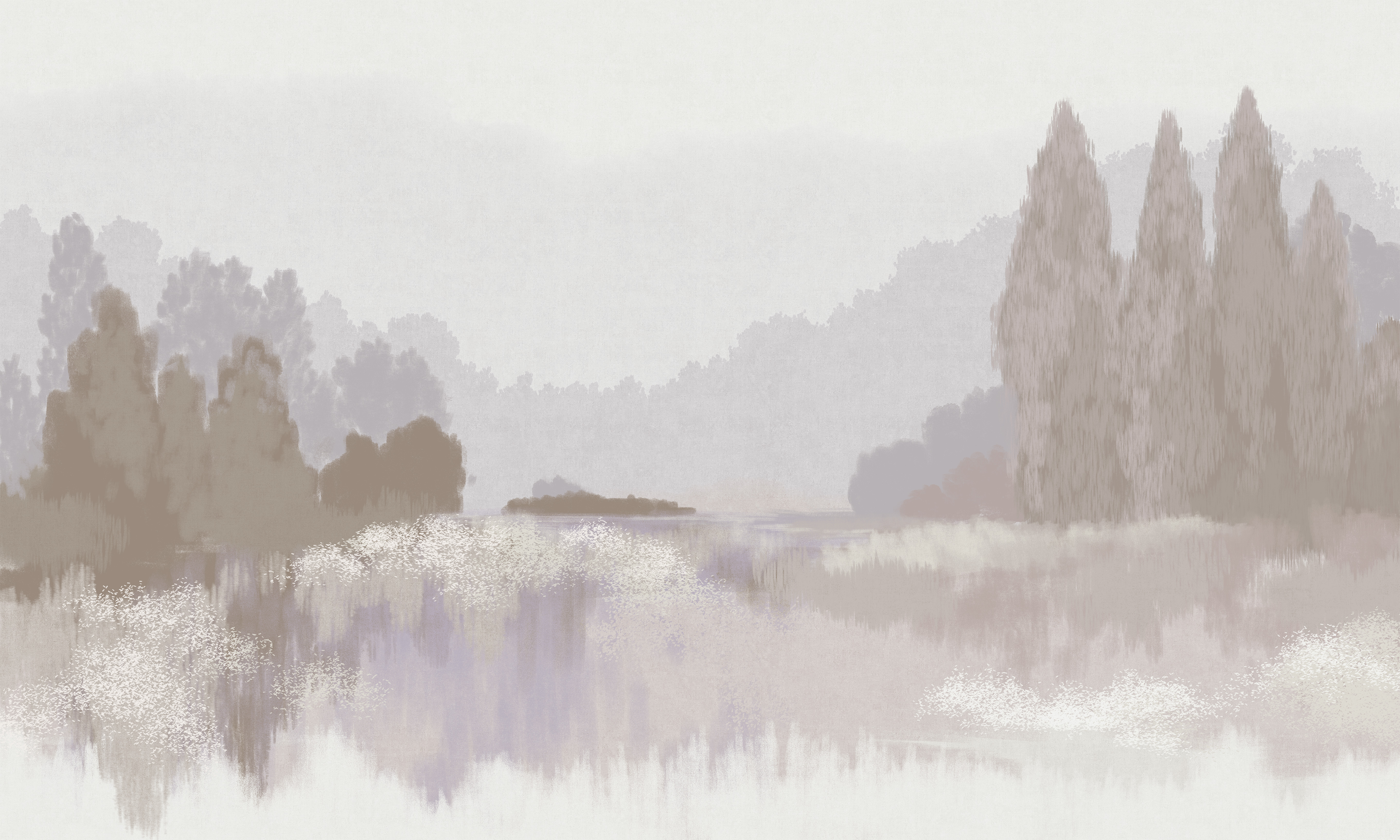 Панно Loymina Пейзаж 2 Амурский лес ART22 001 3×5